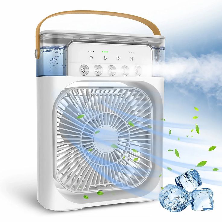 3-in-1 Portable USB Air Cooler Fan