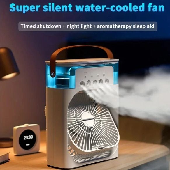 3-in-1 Portable USB Air Cooler Fan