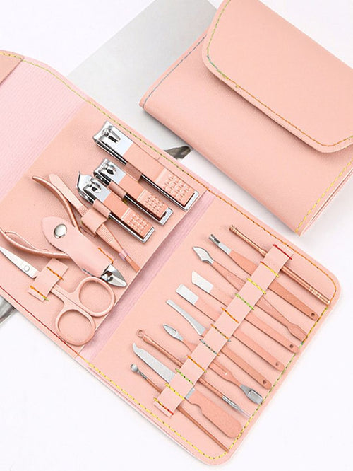 16 in 1 Nail Cutter Set Stainless Steel Nail Clippers...